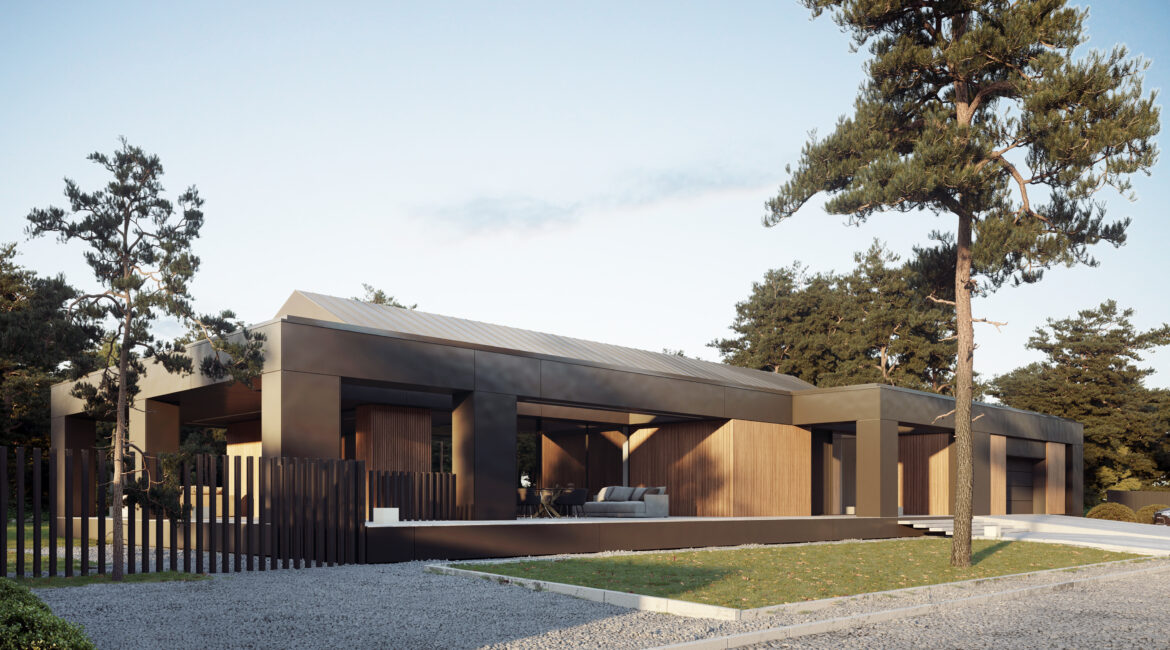 projekt domu nowoczesnego Poznan Planis (3)