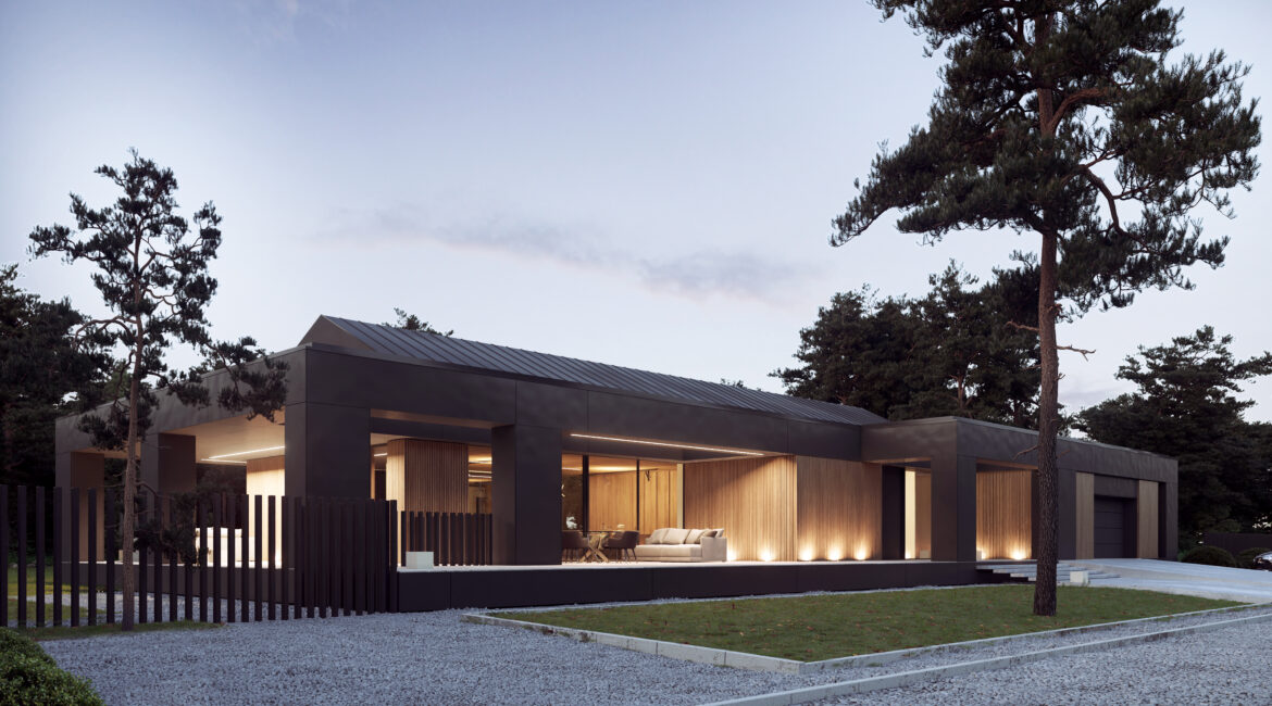 projekt domu nowoczesnego Poznan Planis (4)